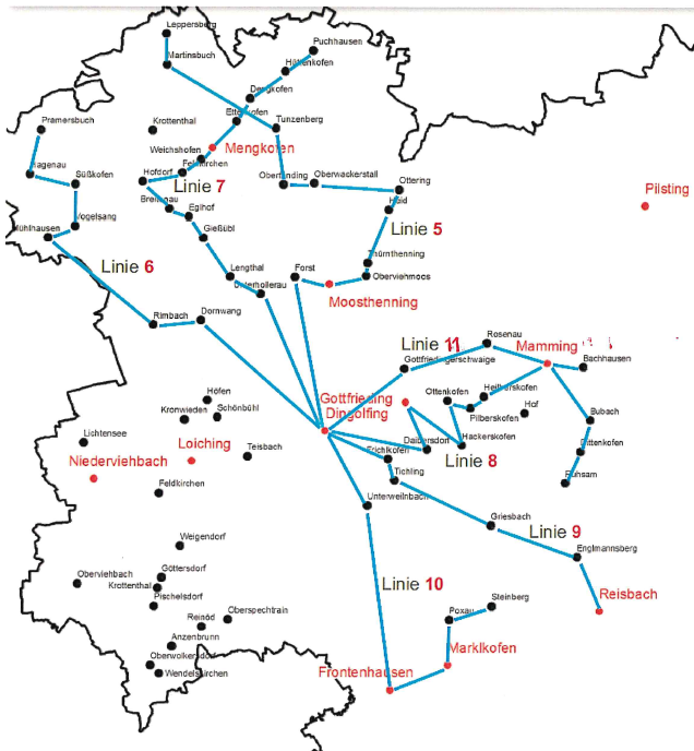 Busse aus dem Altlandkreis